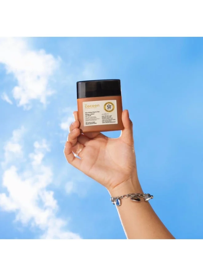 ذا كوكوون أورجنال فيتنام واقي الشمس وينتر ميلون فلويد بعامل حماية SPF50+ PA++++ بحماية من الأشعة فوق البنفسجية والضوء الأزرق للبشرة العادية والدهنية